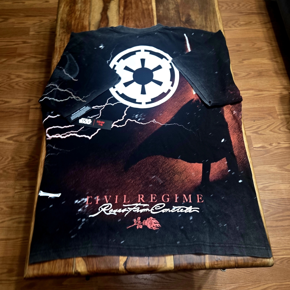 Civil Regime/Star Wars Darth Vader Black T-Shirt - Picture 8 of 9